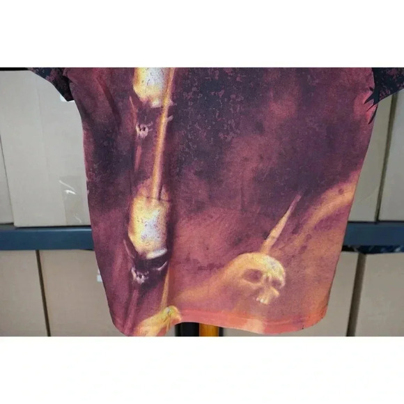 90s WWE Triple H Skull King M Vintage Wrestling Tshirt #382 - Picture 6 of 7